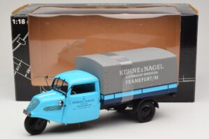 Tempo Hanseat Pickup Kühne & Nagel Frankfurt Minichamps 1:18 180099022 Metall — bild 6 av 6