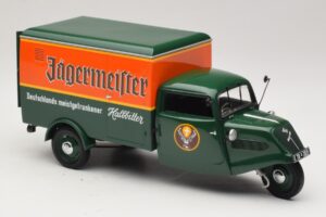 Tempo Hanseat Skåpbil Jägermeister Minichamps 1:18 150099044 Metall — bild 6 av 8