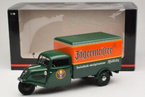 Tempo Hanseat Skåpbil Jägermeister Minichamps 1:18 150099044 Metall — bild 8 av 8