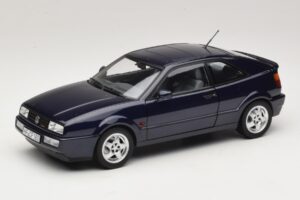 Volkswagen Corrado VR6 Aqua Blue Metallic Begränsad Upplaga Norev 1:18 188660 Metall