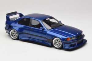 BMW E36 Khyzyl Saleem LTO Turbo Avus Blue Otto 1:18 OT1174 Resin — bild 4 av 6