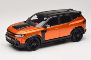 Dacia Duster Mk3 Redust Sport 4x2 Hybrid Metallic Orange Otto 1:18 Dacia Duster Mk3 Redust Sport 4x2 Hybrid Metallic Orange Otto 1:18 OT1316 Resin
