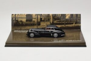 Alfa Romeo 8C 2900B Lungo Svart Minichamps 1:43 436120421 Metall