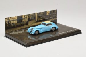 Alfa Romeo 8C 2900B Lungo Ljusblå Minichamps 1:43 436120420 Metall — bild 2 av 5