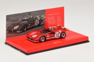 Alfa Romeo T33/3 #10 R. Stommelen / N. Galli ADAC 1000km Nurburgring 1971 Minichamps 1:43 436711210 Metall — bild 2 av 5