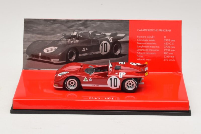 Alfa Romeo T33/3 #10 R. Stommelen / N. Galli ADAC 1000km Nurburgring 1971 Utan Ytterkartong Minichamps 1:43 Alfa Romeo T33/3 #10 R. Stommelen / N. Galli ADAC 1000km Nurburgring 1971 Utan Ytterkartong Minichamps 1:43 436711210-R1 Meta