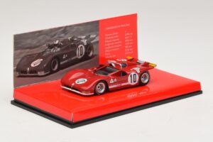 Alfa Romeo T33/3 #10 R. Stommelen / N. Galli ADAC 1000km Nurburgring 1971 Utan Ytterkartong Minichamps 1:43 436711210-R1 Meta — bild 2 av 4