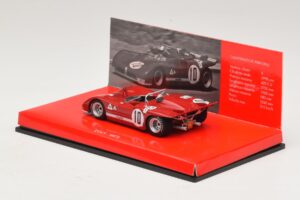 Alfa Romeo T33/3 #10 R. Stommelen / N. Galli ADAC 1000km Nurburgring 1971 Utan Ytterkartong Minichamps 1:43 436711210-R1 Meta — bild 3 av 4