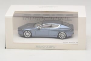 Aston Martin Rapide Blåmetallic Minichamps 1:43 437137903 Metall — bild 5 av 5