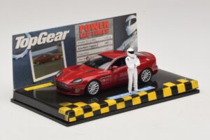 Aston Martin Vanquish S Röd Top Gear Med Figur Minichamps 1:43 519431372 Metall — bild 2 av 5