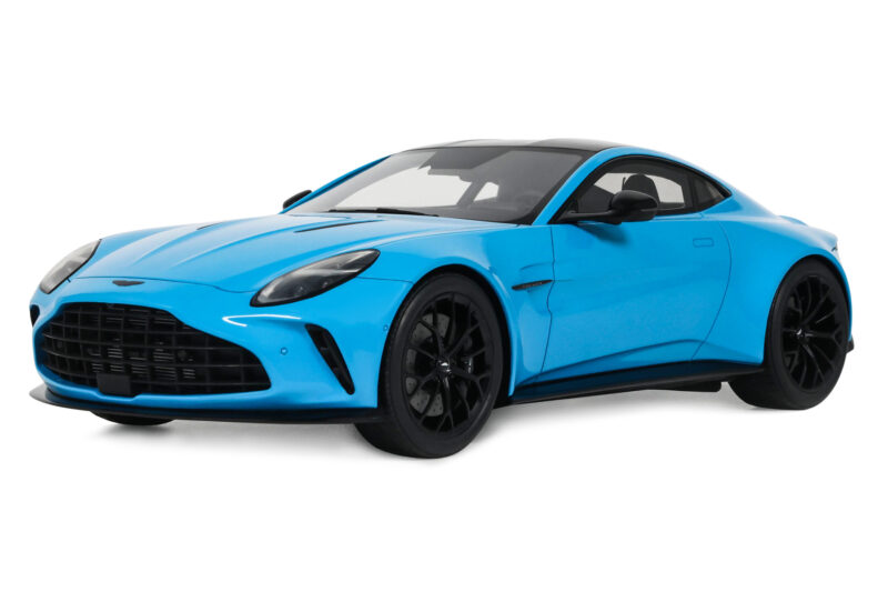 Aston Martin Vantage Elwood Blue GT Spirit 1:18 GT1008 Resin