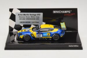 Aston Martin Vantage GT3 #007 A. Simonsen / Turner 24 Hours of Nurburgring 2013 Minichamps 1:43 437131307 Metall