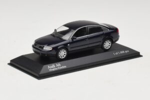 Audi A6 C5 Blåmetallic Minichamps 1:43 430010201 Metall — bild 2 av 4