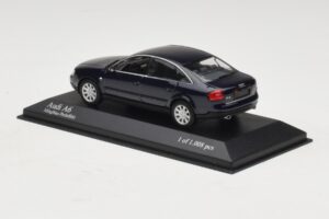 Audi A6 C5 Blåmetallic Minichamps 1:43 430010201 Metall — bild 3 av 4