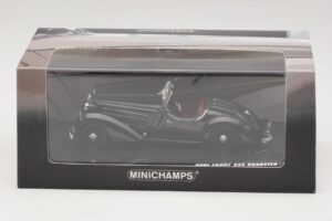 Audi Front 225 Roadster Svart Minichamps 1:43 437019131 Metall — bild 5 av 5