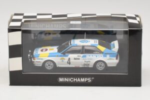 Audi Quattro #4 S. Blomqvist / B. Cederberg Rally Sweden Winner 1982 Minichamps 1:43 430821904 Metall — bild 4 av 4