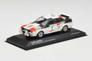 Audi Quattro #7 M. Mouton / F. Pons Pikes Peak International Hill Climb 1984 Minichamps 1:43 AUDI014 Metall — bild 2 av 4