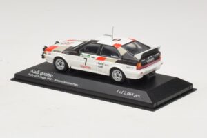 Audi Quattro #7 M. Mouton / F. Pons Pikes Peak International Hill Climb 1984 Minichamps 1:43 AUDI014 Metall — bild 3 av 4