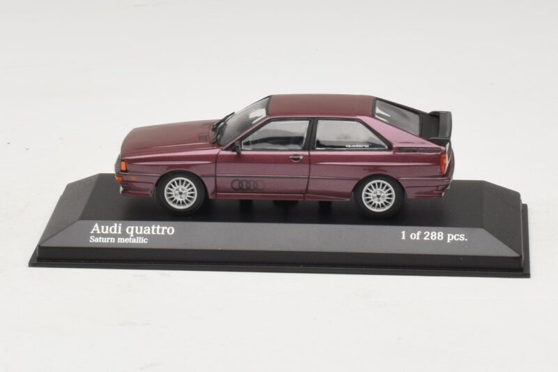 Audi Quattro Brunmetallic Minichamps 1:43 Audi Quattro Brunmetallic Minichamps 1:43 430019429 Metall