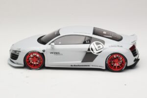 Audi R8 42 Liberty Walk Vit GT Spirit 1:18 GT325 Resin — bild 3 av 6