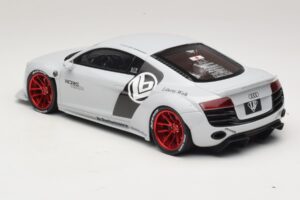 Audi R8 42 Liberty Walk Vit GT Spirit 1:18 GT325 Resin — bild 5 av 6