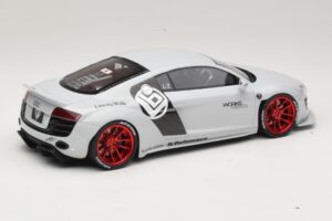 Audi R8 42 Liberty Walk Vit GT Spirit 1:18 GT325 Resin — bild 2 av 6