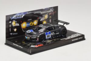 Audi R8 LMS GT3 #100 M. Ekstrom / O. Jarvis Abt Sportsline 24 Hours of Nurburgring 2010 Minichamps 1:43 437101900 Metall — bild 2 av 5