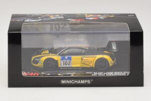 Audi R8 LMS GT3 #102 H-J. Stuck / H. Heyer Black Falcon 24 Hours of Nurburgring 2010 Minichamps 1:43 437101912 Metall — bild 5 av 5