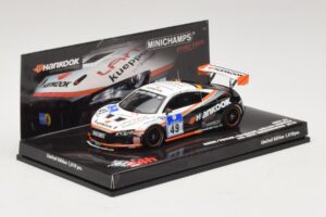Audi R8 LMS GT3 #49 Krebs / Vogler Hankook 24 Hours of Nurburgring 2010 Minichamps 1:43 437101949 Metall — bild 2 av 5