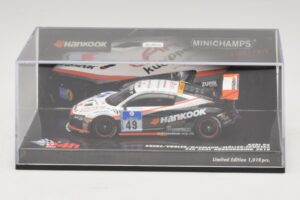 Audi R8 LMS GT3 #49 Krebs / Vogler Hankook 24 Hours of Nurburgring 2010 Minichamps 1:43 437101949 Metall — bild 4 av 5