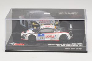 Audi R8 LMS GT3 #97 Phoenix Racing 24 Hours of Nurburgring 2010 Minichamps 1:43 437101997 Metall — bild 4 av 5