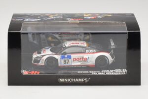 Audi R8 LMS GT3 #97 Phoenix Racing 24 Hours of Nurburgring 2010 Minichamps 1:43 437101997 Metall — bild 5 av 5