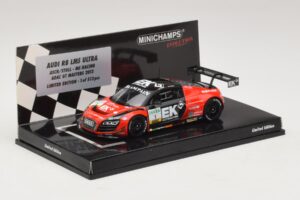 Audi R8 LMS Ultra #1 EK S. Asch / Stoll ADAC GT Masters 2013 Minichamps 1:43 437130101 Metall — bild 2 av 5