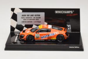 Audi R8 LMS Ultra #100 MS Racing Patel / Dobitsch ADAC GT Masters 2013 Minichamps 1:43 437130100 Metall