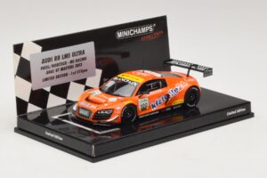 Audi R8 LMS Ultra #100 MS Racing Patel / Dobitsch ADAC GT Masters 2013 Minichamps 1:43 437130100 Metall — bild 2 av 5