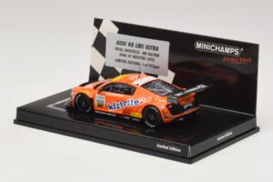 Audi R8 LMS Ultra #100 MS Racing Patel / Dobitsch ADAC GT Masters 2013 Minichamps 1:43 437130100 Metall — bild 3 av 5