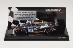 Audi R8 LMS Ultra #29 Team WRT Sandstorm L. Vanthoor 24 Hours of Nurburgring 2013 Minichamps 1:43 437130129 Metall