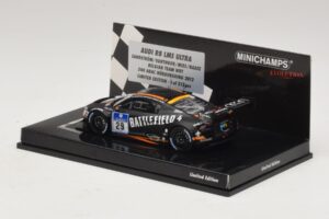 Audi R8 LMS Ultra #29 Team WRT Sandstorm L. Vanthoor 24 Hours of Nurburgring 2013 Minichamps 1:43 437130129 Metall — bild 3 av 5