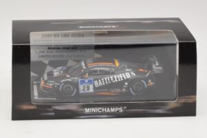 Audi R8 LMS Ultra #29 Team WRT Sandstorm L. Vanthoor 24 Hours of Nurburgring 2013 Minichamps 1:43 437130129 Metall — bild 5 av 5