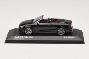 Audi S3 8P Cabriolet Svart Minichamps 1:43 437013030 Metall
