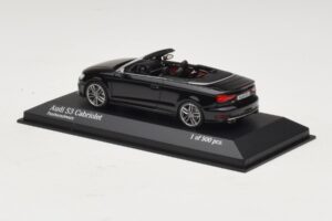 Audi S3 8P Cabriolet Svart Minichamps 1:43 437013030 Metall — bild 3 av 4