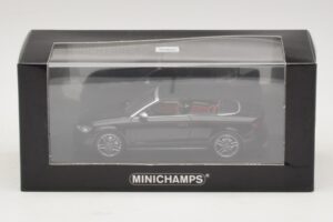 Audi S3 8P Cabriolet Svart Minichamps 1:43 437013030 Metall — bild 4 av 4