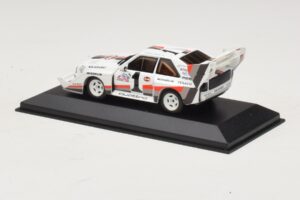 Audi Sport Quattro S1 #1 W. Rohrl Pikes Peak International Hill Climb Winner Record 1987 Minichamps 1:43 410871201 Metall — bild 3 av 4