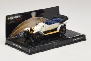 Audi Typ A Phaeton Vit Blå Minichamps 1:43 437019032 Metall — bild 2 av 5