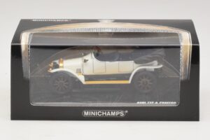Audi Typ A Phaeton Vit Blå Minichamps 1:43 437019032 Metall — bild 5 av 5