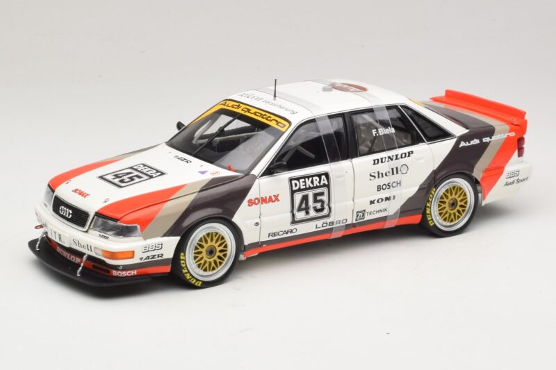Audi V8 Quattro DTM #45 F. Biela Team AZR 1991 Minichamps 1:18 100911045 Metall