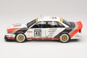 Audi V8 Quattro DTM #45 F. Biela Team AZR 1991 Minichamps 1:18 100911045 Metall — bild 4 av 8