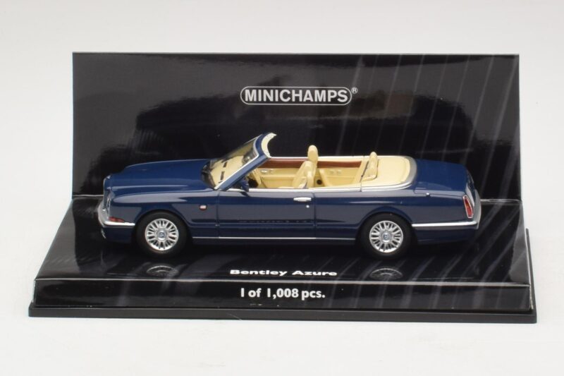Bentley Azure Blå Minichamps 1:43 436139931 Metall