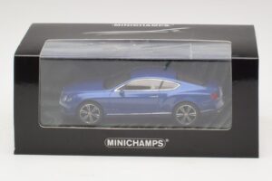 Bentley Continental GT V8 Blå Metallic Minichamps 1:43 436139982 Metall — bild 4 av 4