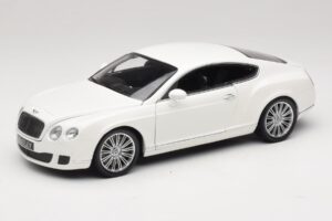 Bentley Continental GT Vit Ersättningslåda Minichamps 1:18 100139621-R1 Metall